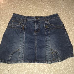 Vintage Jean Skirt
